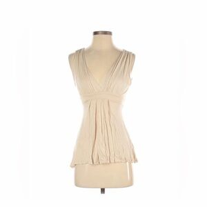 Elegant Beige Women's Tank Top